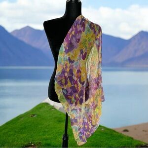 💖 Watercolour Palette Scarf 💖